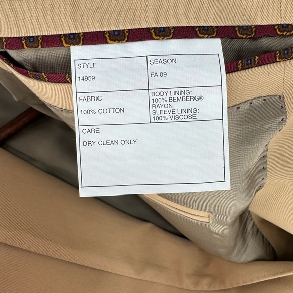 J. Crew Men's Y2K Two Button Blazer Suit Aldridge Jacket - Picture 9 of 11